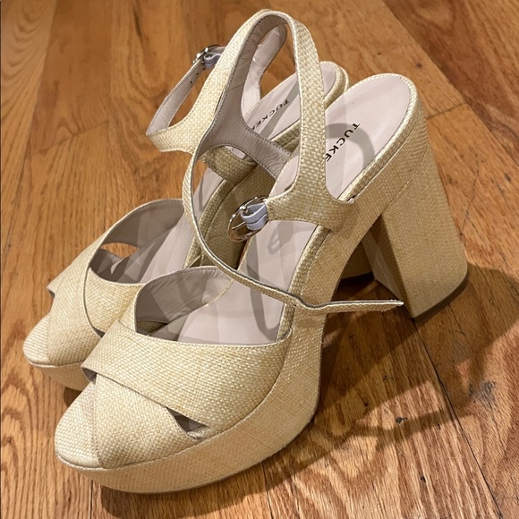 Tuckernuck Raffia Pippa Platform Sandals - Picture 11 of 12